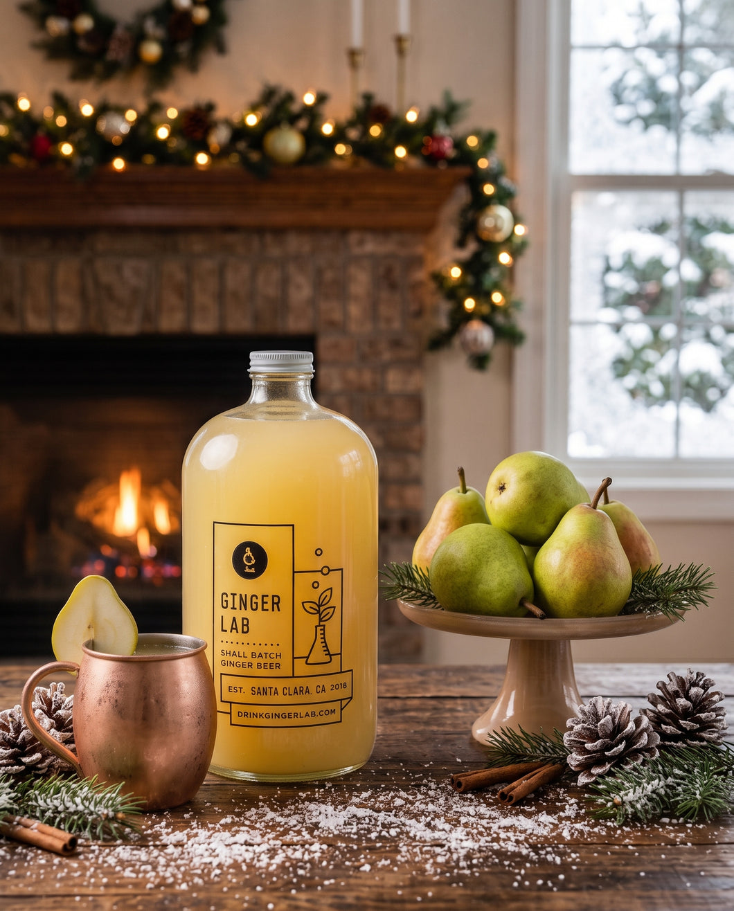 Pear Brew Growler